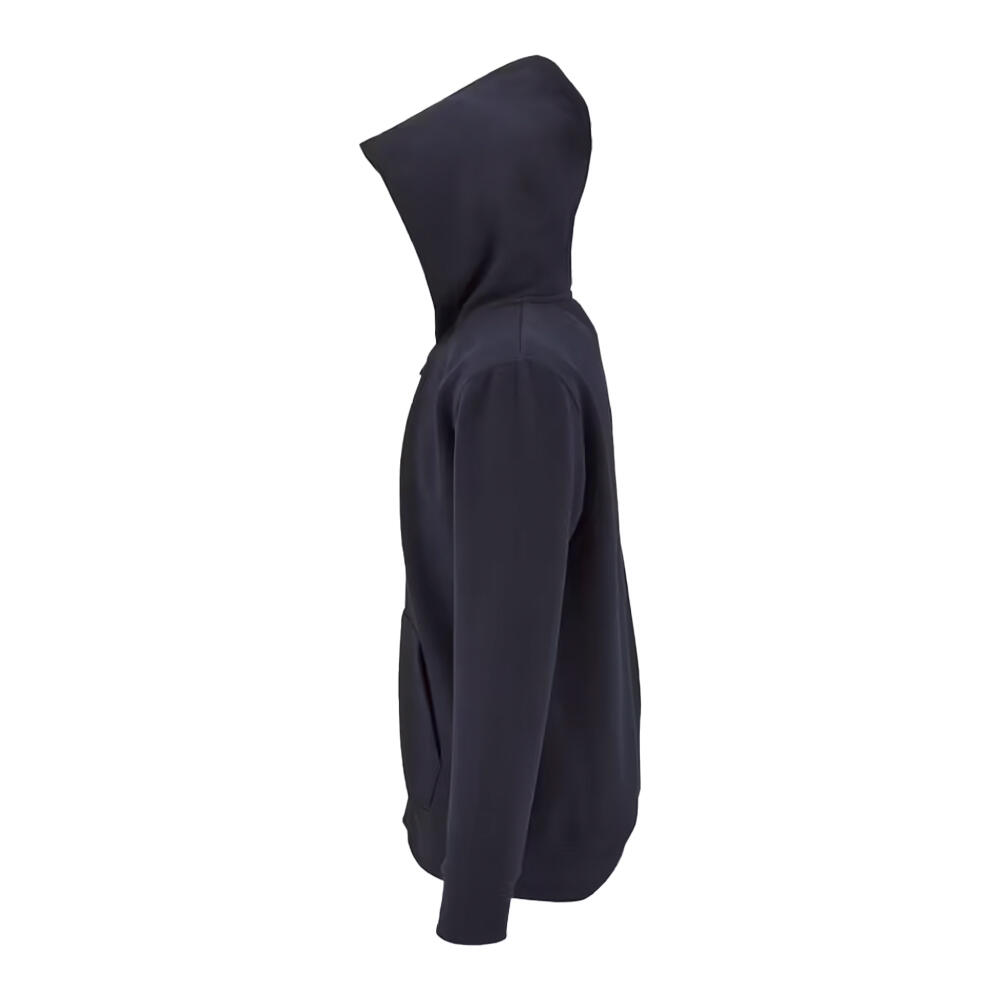 Felpa Con Cappuccio E Zip Intera Bambini SOLS Stone Blu Scuro 3/4