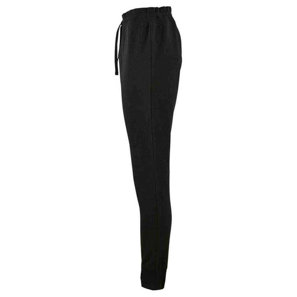 Pantaloni Da Jogging Aderente Donna SOLS Jake Nero 3/4