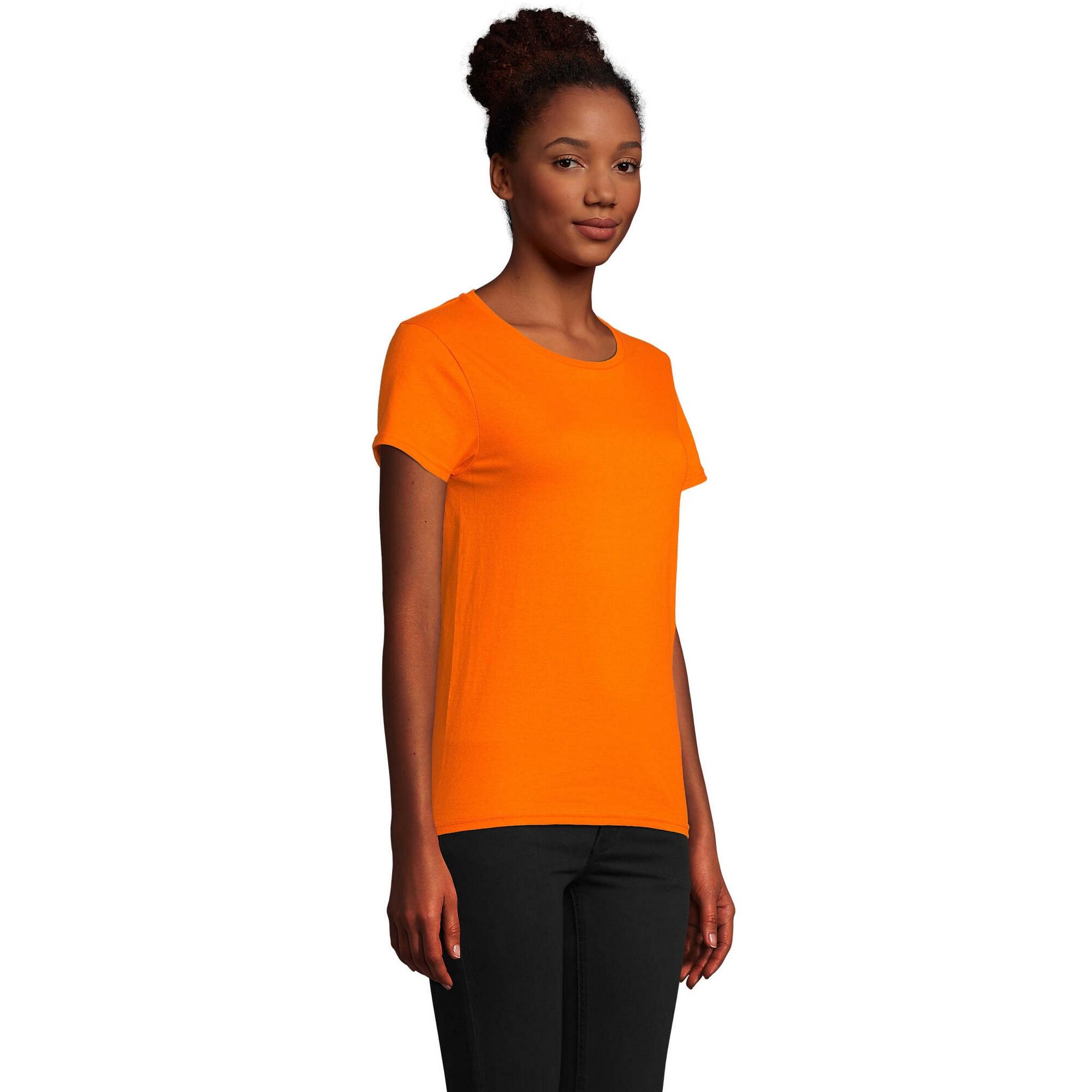 Tshirt PIONEER Femme (Orange) 3/4