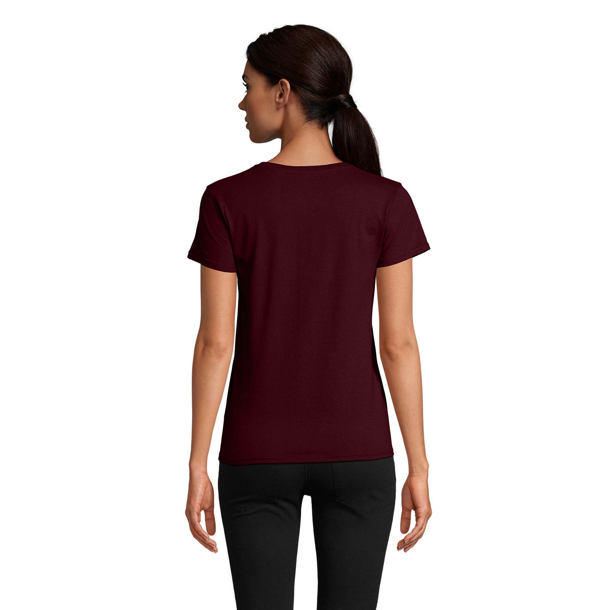 Tshirt PIONEER Femme (Bordeaux) 2/4