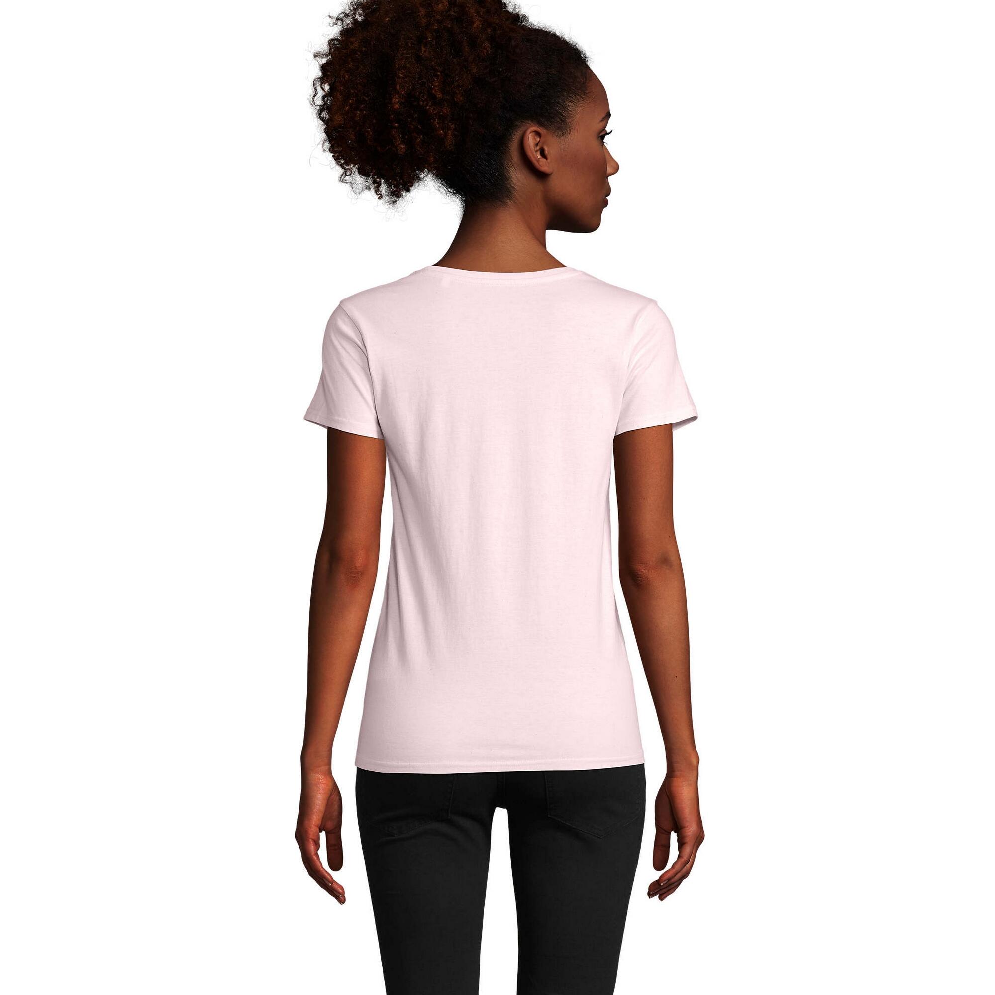 Tshirt PIONEER Femme (Rose Pâle) 2/4
