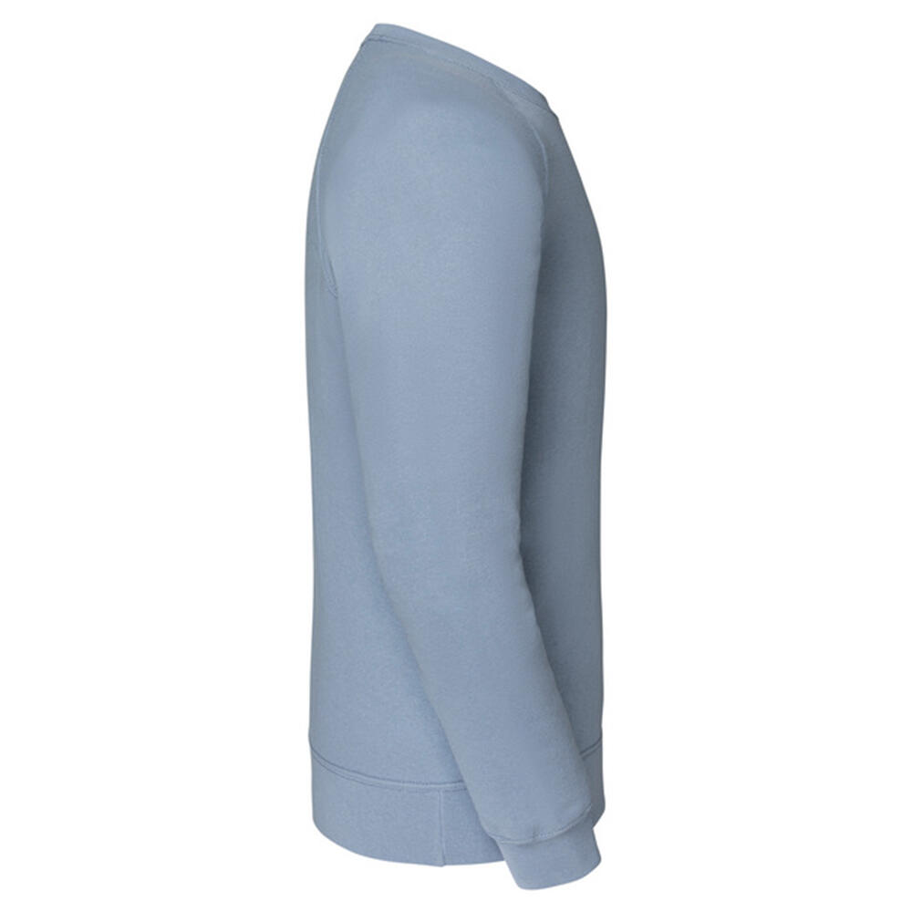 Camisola clássica com raglan para adultos unissexo (Azul Mineral) 3/3