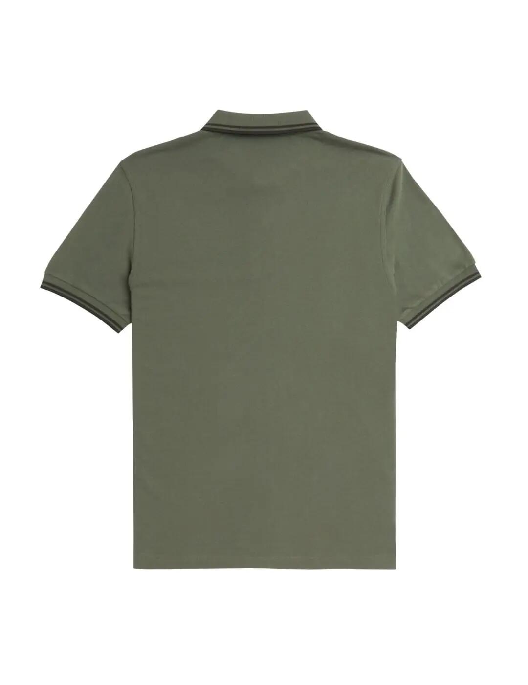 Korte mouw poloshirt Fred Perry model M3600W49 voor mannen 3/4