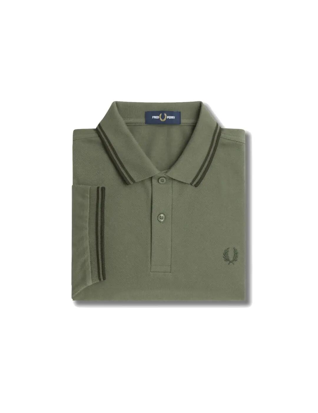 Korte mouw poloshirt Fred Perry model M3600W49 voor mannen 2/4