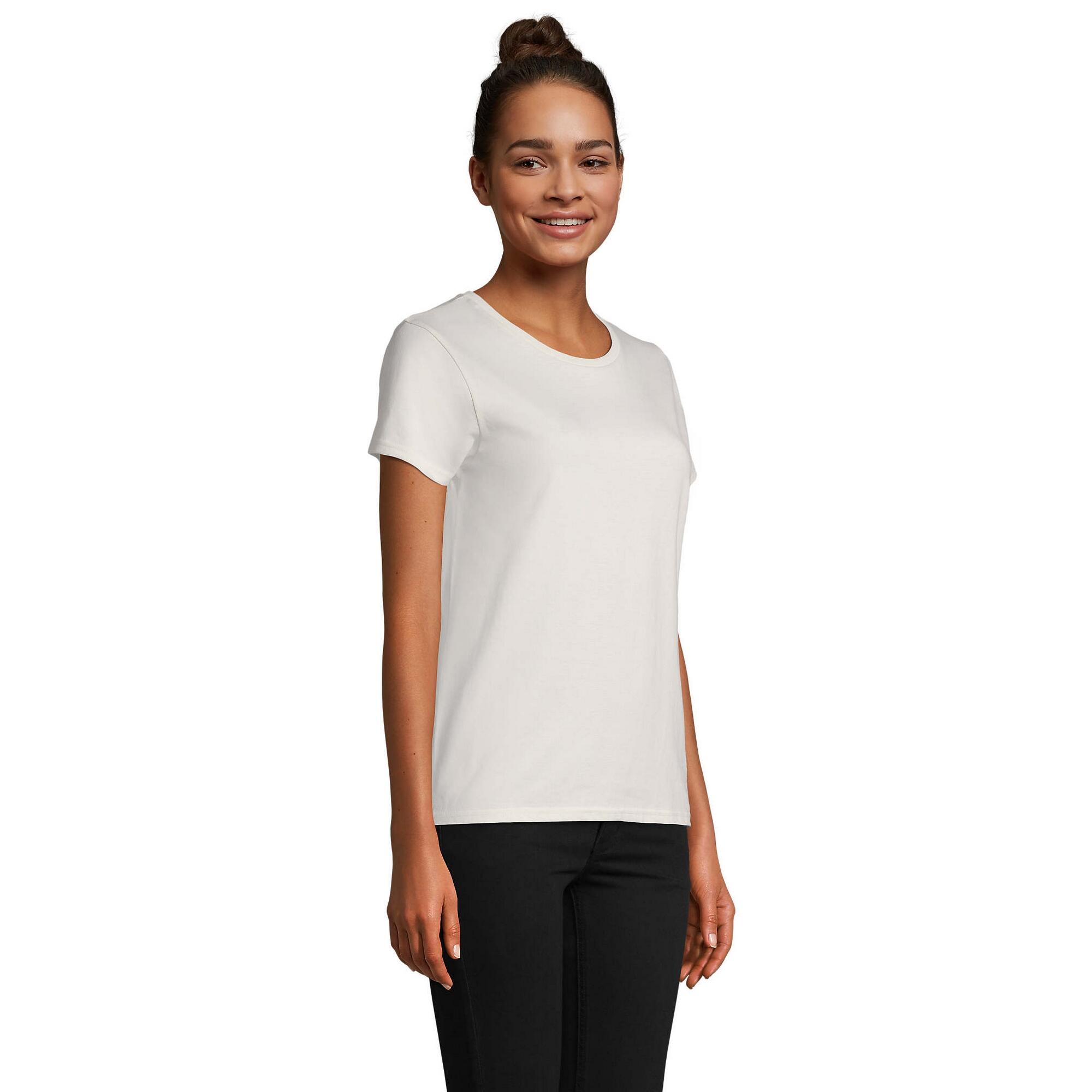 Tshirt PIONEER Femme (Blanc Cassé) 3/4