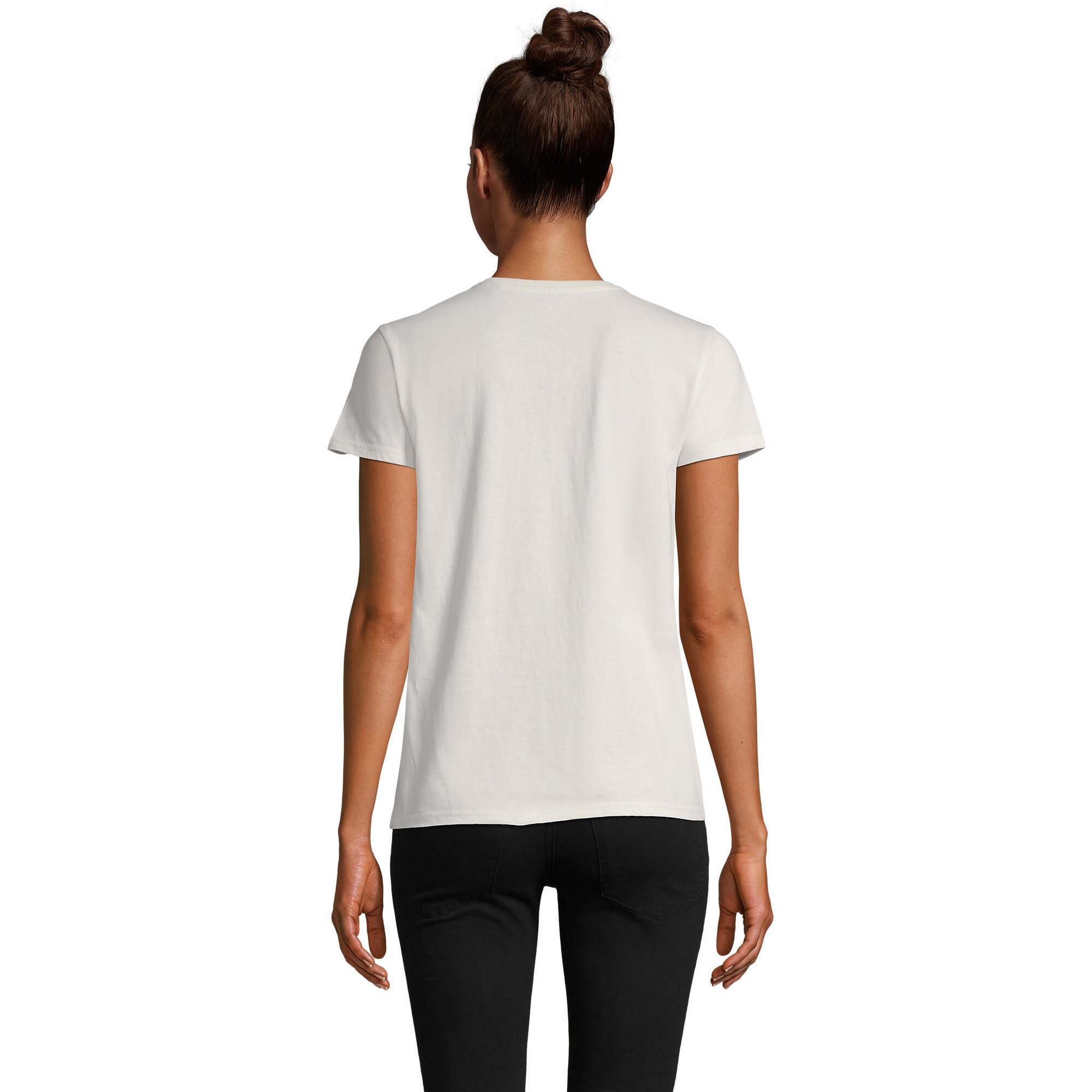 Tshirt PIONEER Femme (Blanc Cassé) 2/4