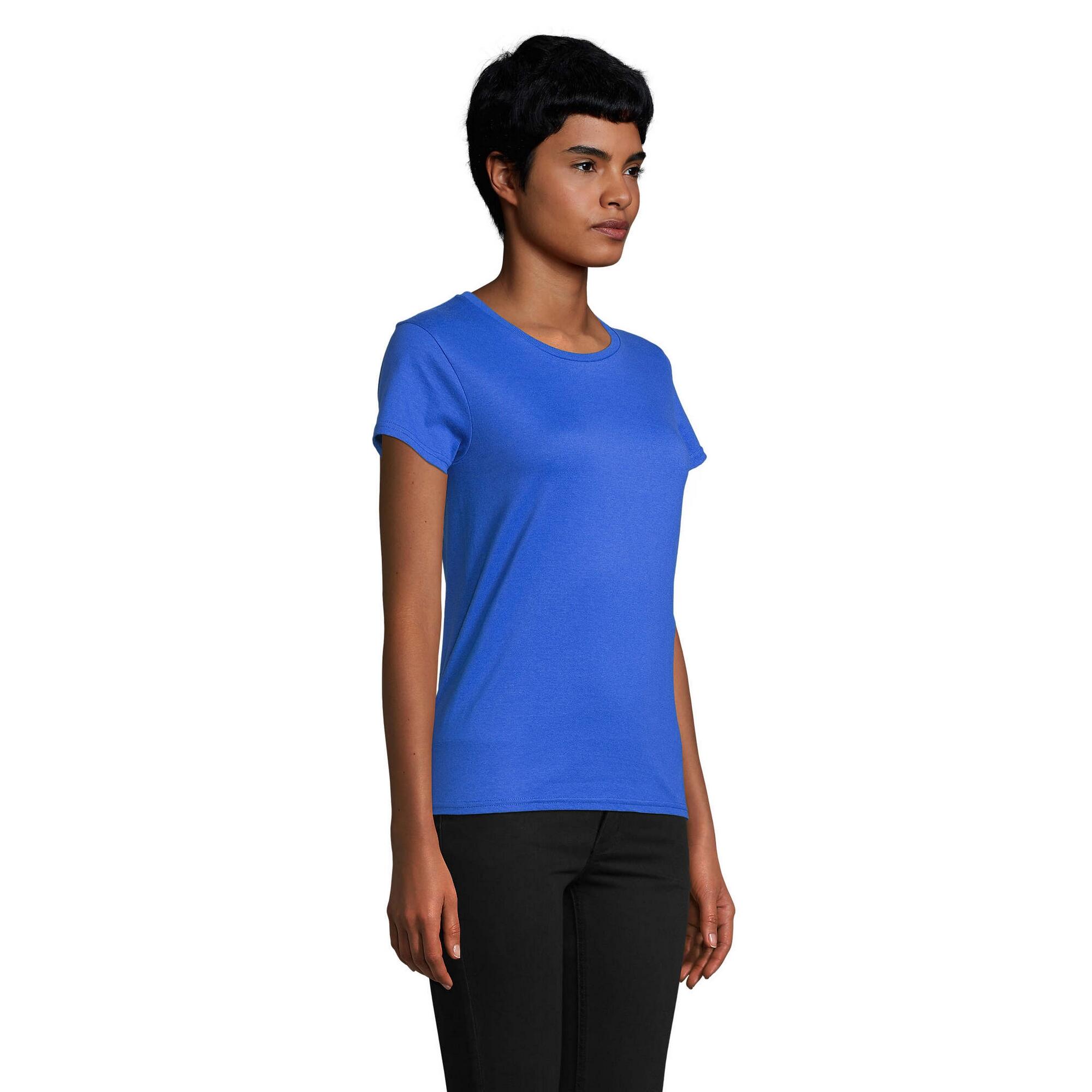 Tshirt PIONEER Femme (Bleu Roi) 3/4