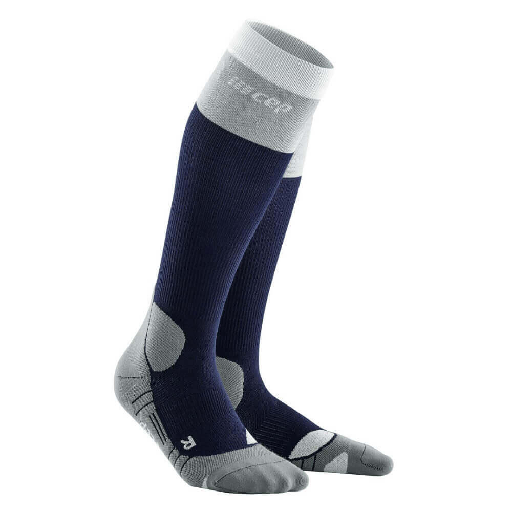 CEP CEP Hiking Light Merino Tall Compressie wandelsokken - Navyblauw - Heren
