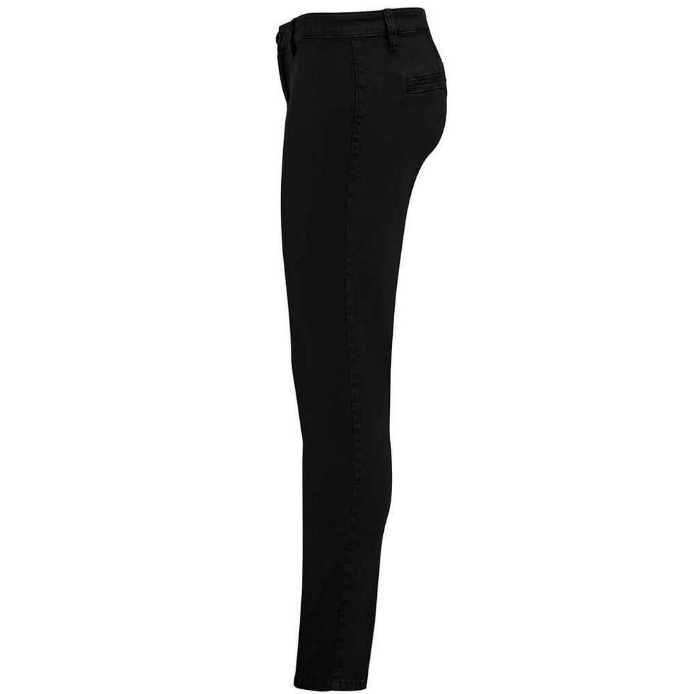 Chino 7/8 Donna SOLS Jules Nero 3/4