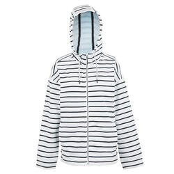 Veste À Capuche BAYLETTA Femme (Blanc / Bleu Marine)