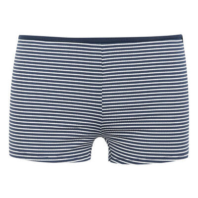 Slip Bikini A Strisce Donna Regatta Blu Navy Bianco