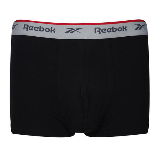 Costume Bermuda Uomo Misura Confezione 3 Reebok Ovett Nero Grigio Di Marna