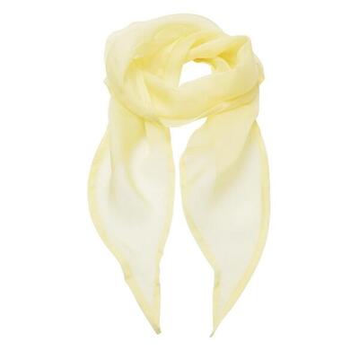 Dames chiffon sjaal (turquoise)