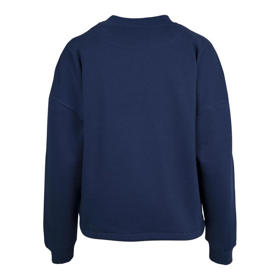 Damska Bluza Z Kapturem Z Okrągłym Dekoltem