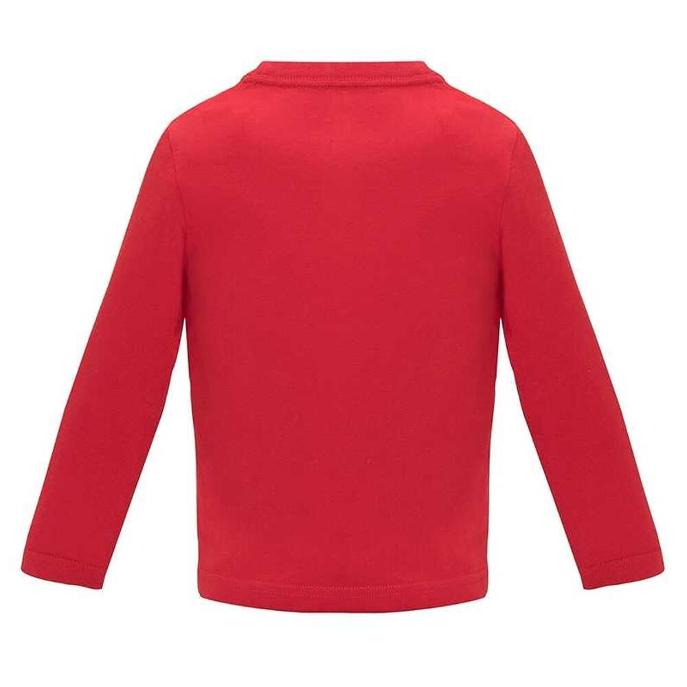 Maglietta Manica Lunga Neonato Roly Rosso 2/3