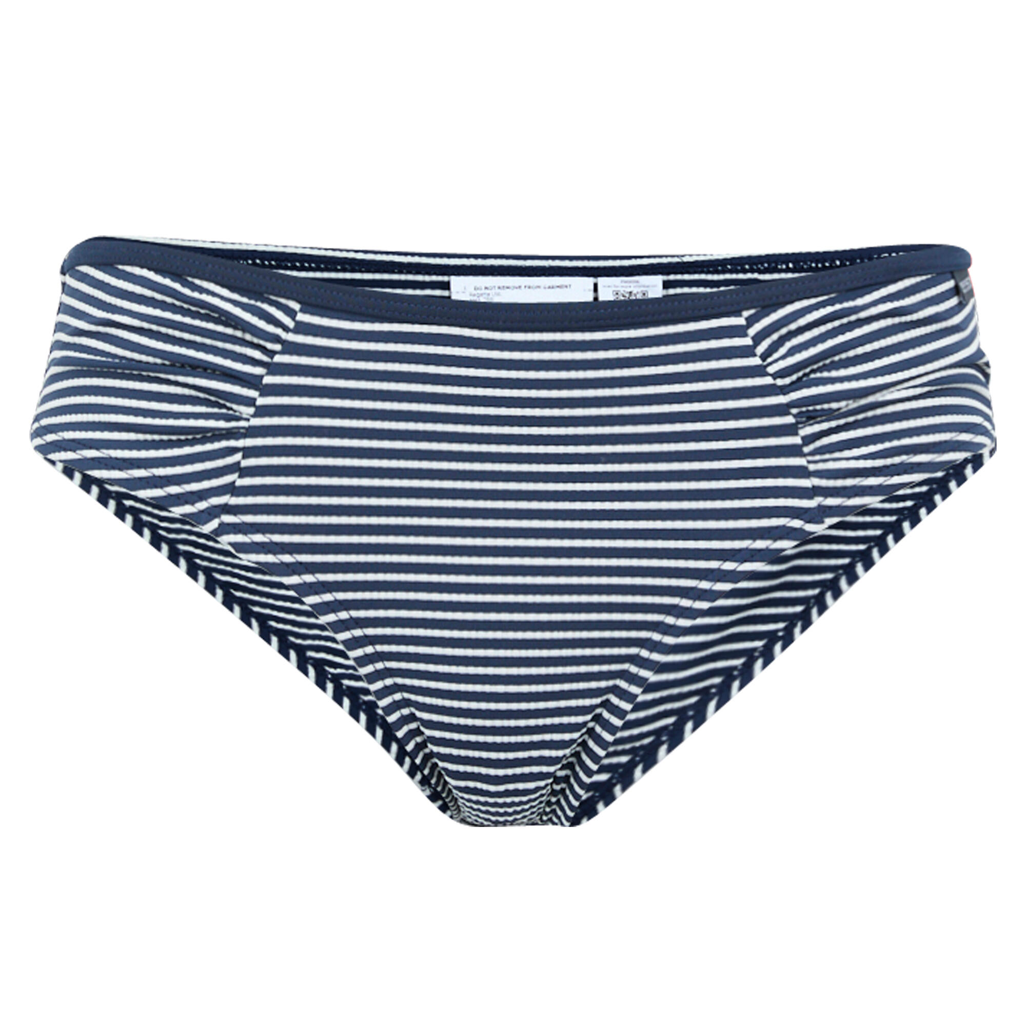 REGATTA Braga de Bikini Aceana Seeksucker para Mujer Marino, Blanco