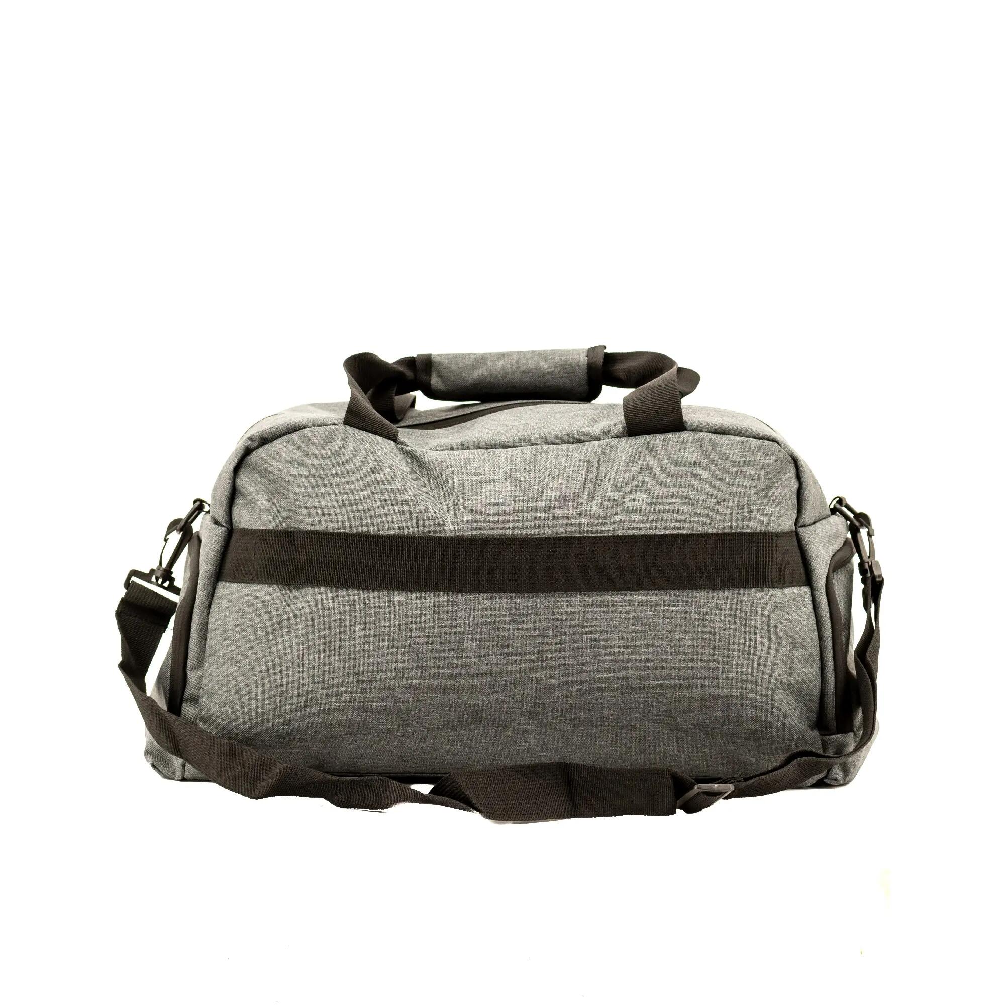 Geanta de voiaj Chrome, Lamonza, 44x18x26 cm, gri 3/3