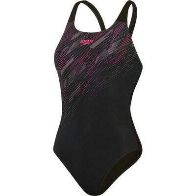 Speedo HyperBoom Splice Muscleback Einteiliger Badeanzug für Damen