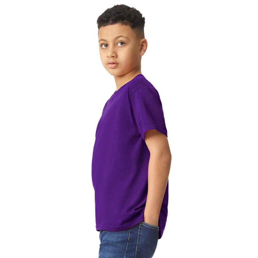 Maglietta Bambini Gildan Viola 3/3