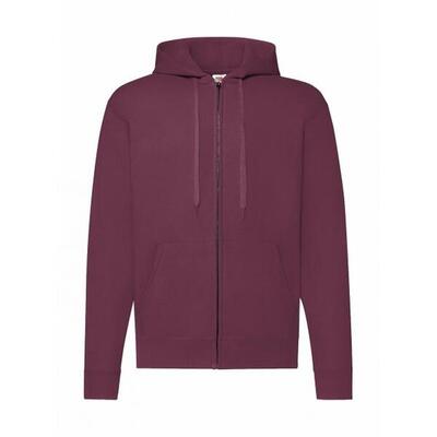 Felpa Con Cappuccio Uomo Fruit Of The Loom Classic Bianco