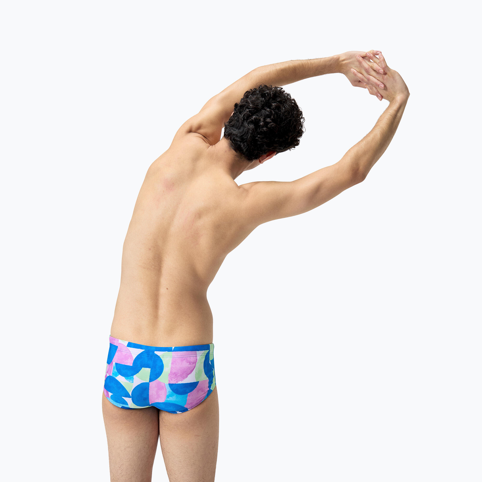 Slip de bain Speedo Allover Training Club 13,5 cm pour homme 3/5