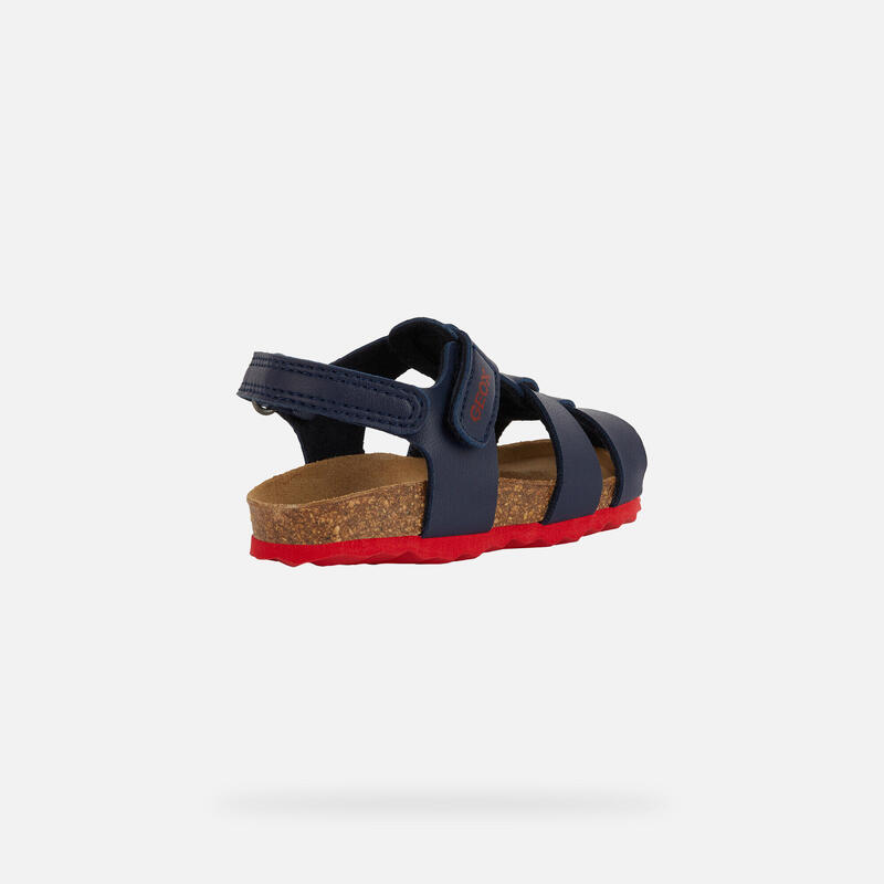 Sandales Cuir Enfant Geox Chalki