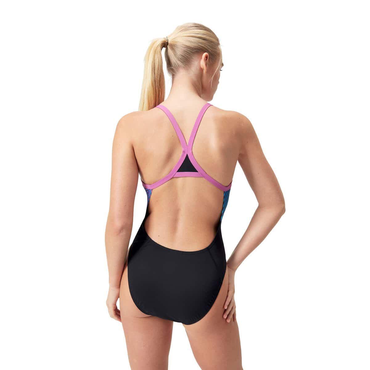 Maillot de bain une pièce Speedo Placement Digital Turnback 6/7