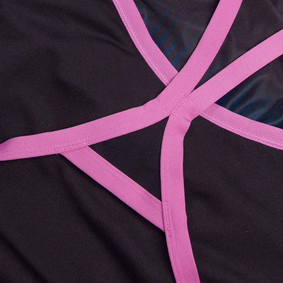 Maillot de bain une pièce Speedo Placement Digital Turnback 3/7