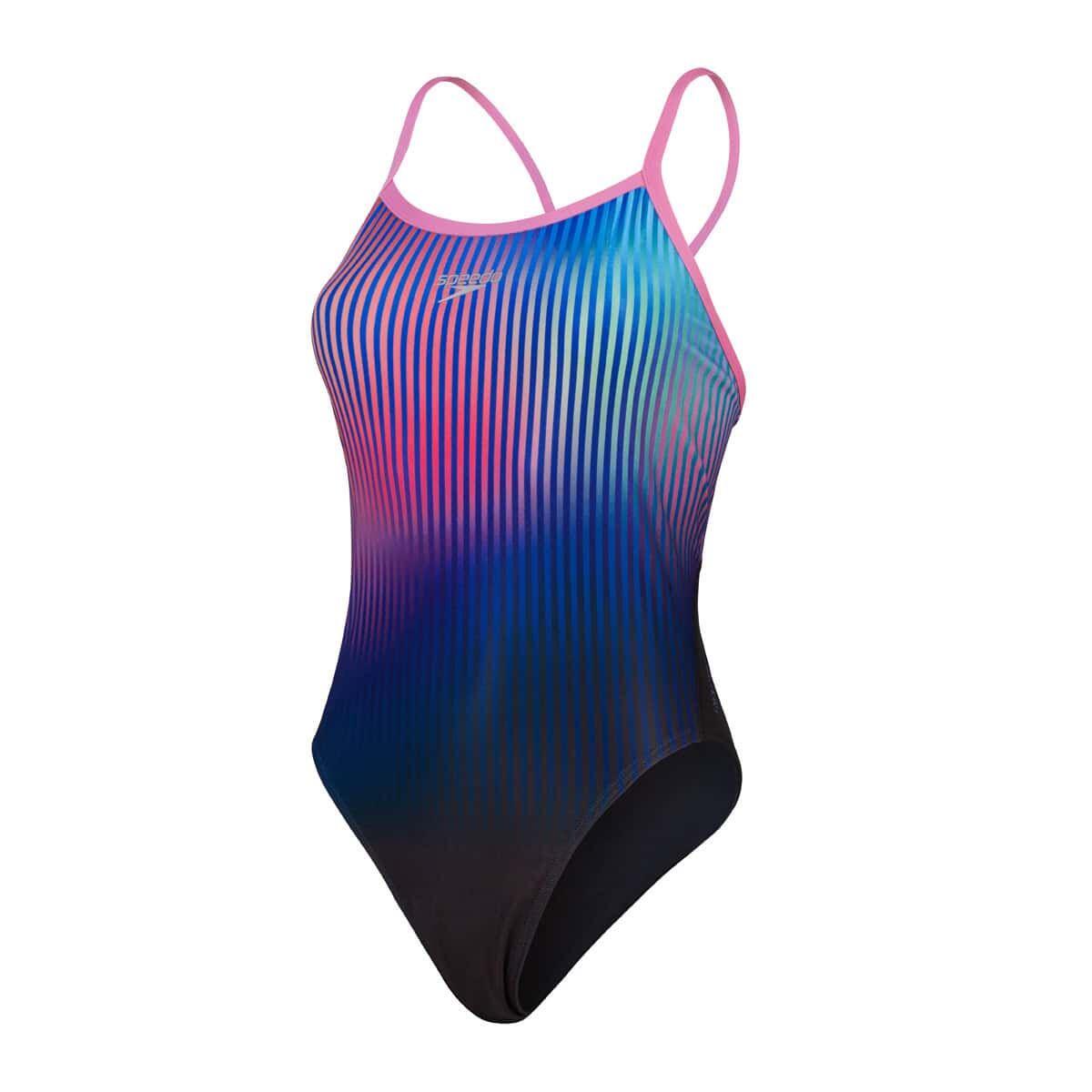 Maillot de bain une pièce Speedo Placement Digital Turnback 5/7