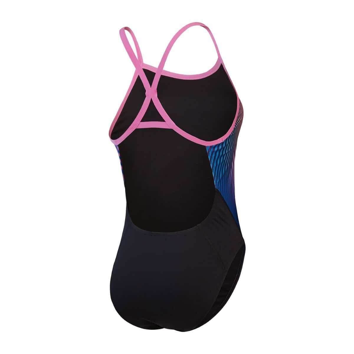 Maillot de bain une pièce Speedo Placement Digital Turnback 4/7