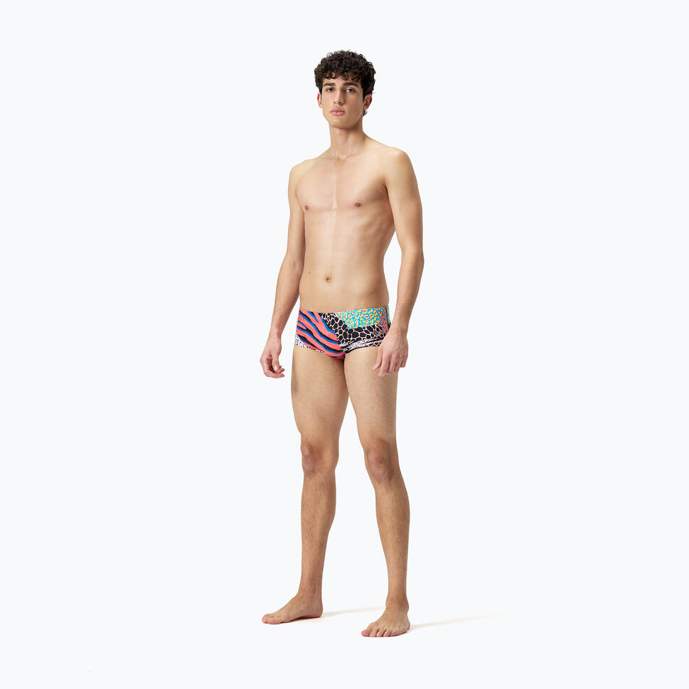 Bokserki pływackie męskie Speedo 13.5 cm Allover Training Club Brief