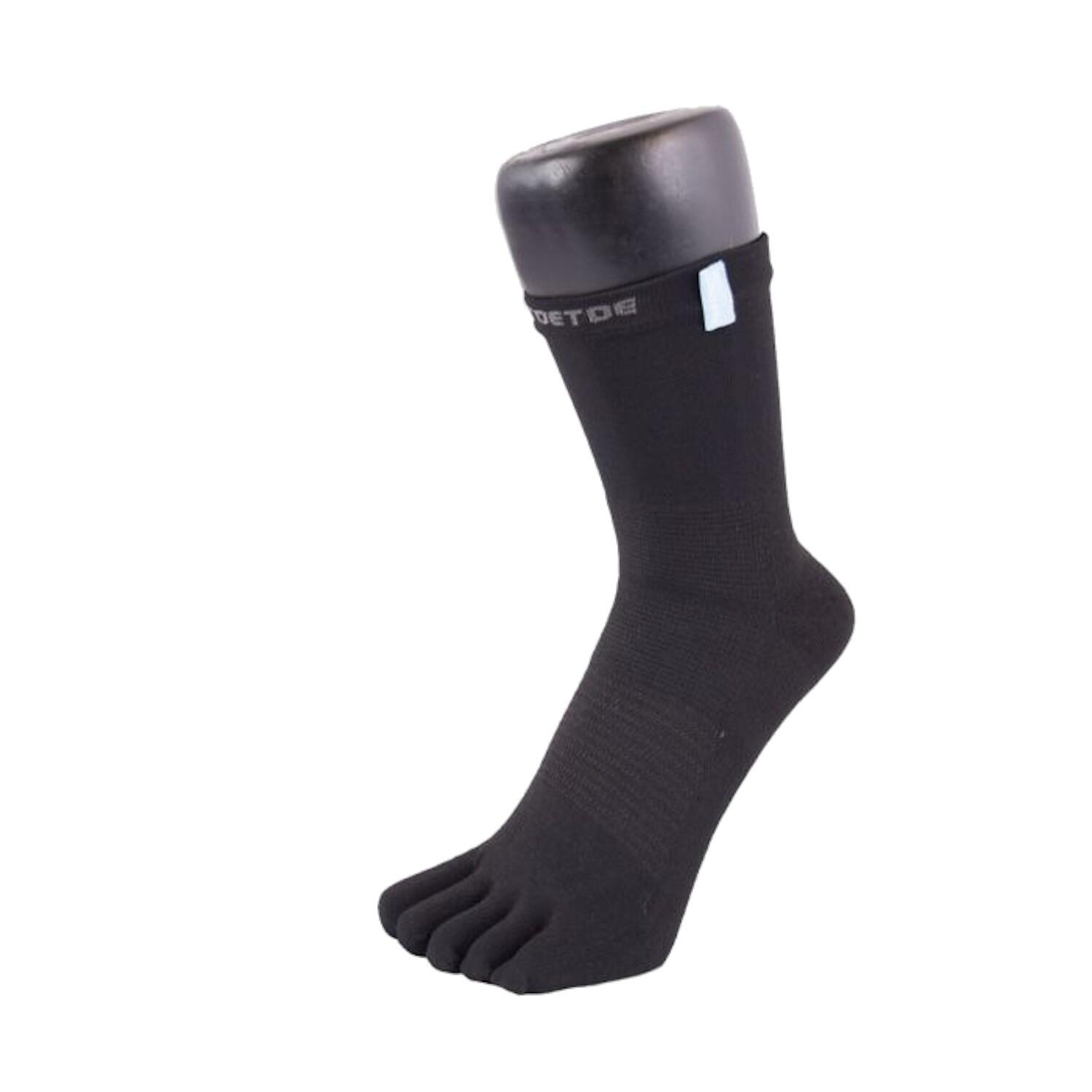 TOETOE TOETOE Outdoor Liner Ankle teensokken - Zwart