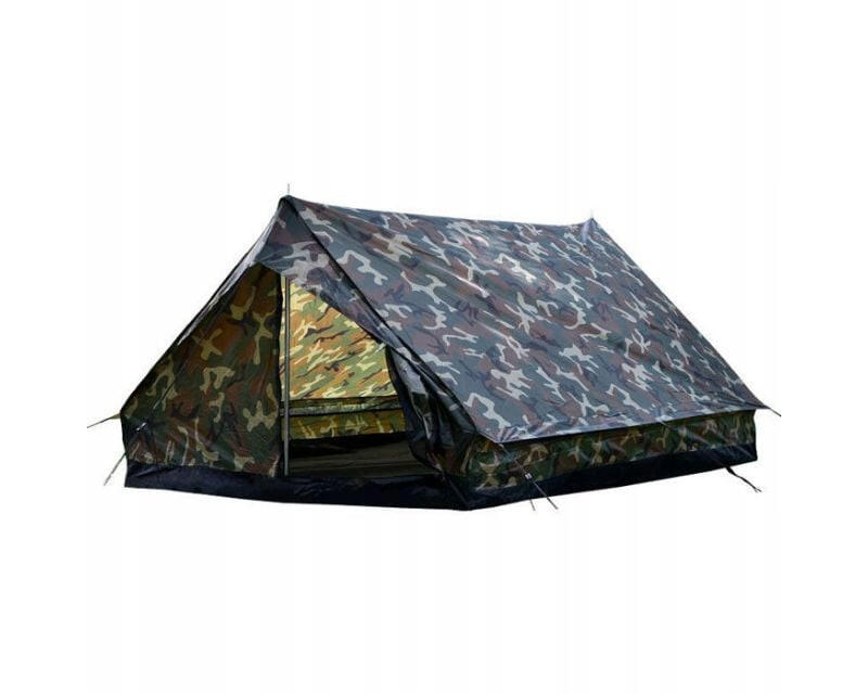 MIL-TEC Mil-Tec Two Men Tent Mini Pack Standard Woodland
