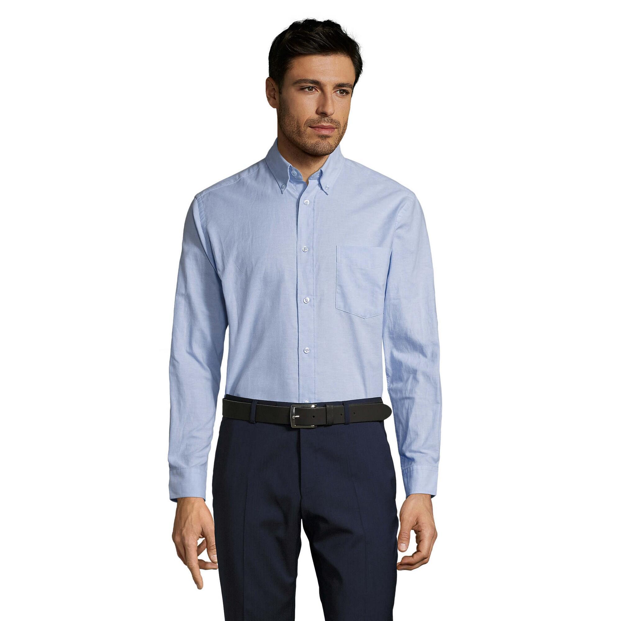 Camisa Boston para homem Azul Céu