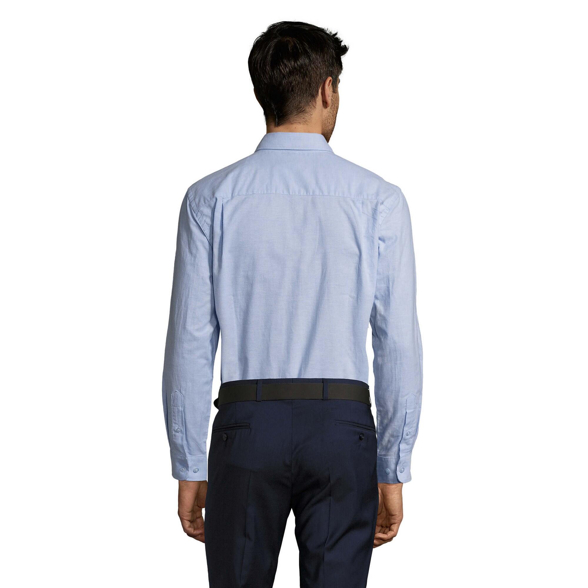 Camisa Boston para homem (Azul Céu) 2/3