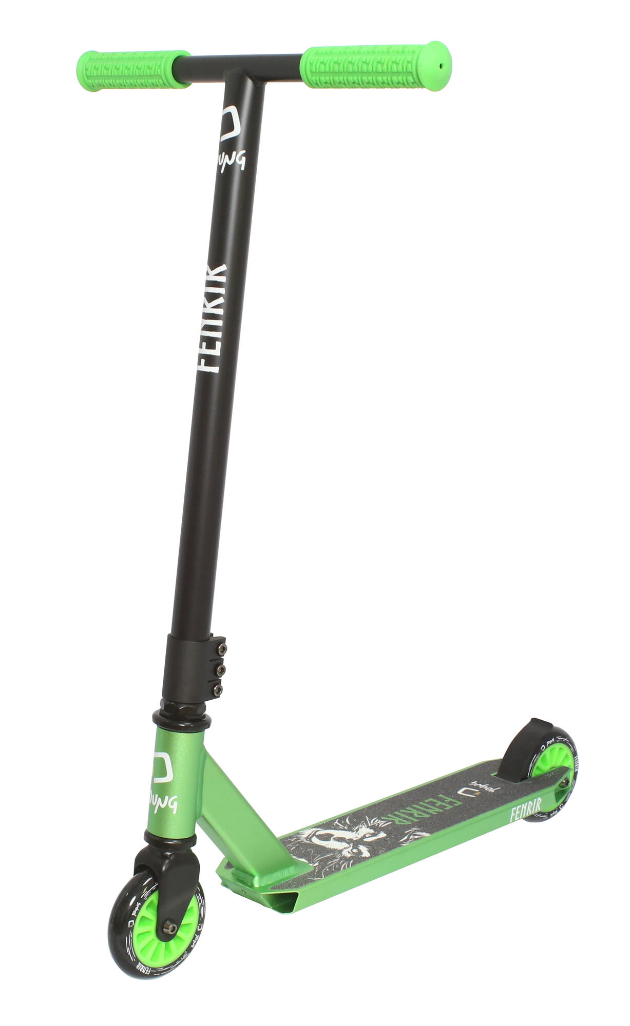 DIVINE Stunt Scooter D-Young Fenrir grün
