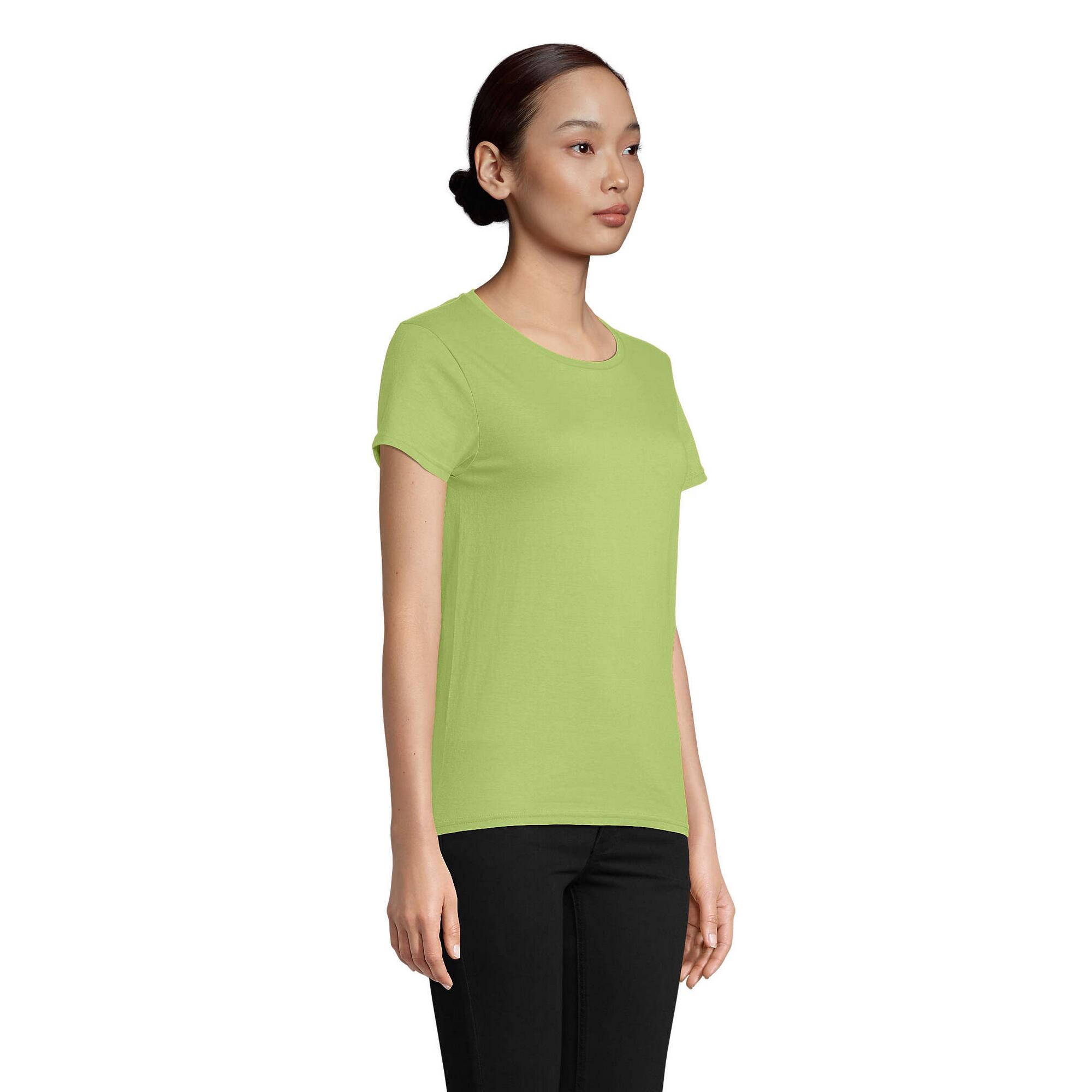 Tshirt PIONEER Femme (Vert Pomme) 3/4