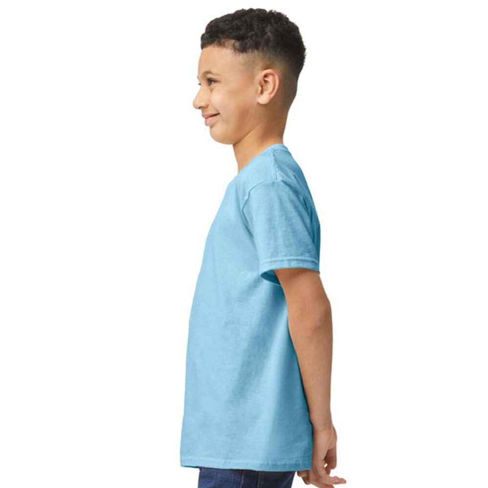 Maglietta Bambini Gildan Azzurro 3/3