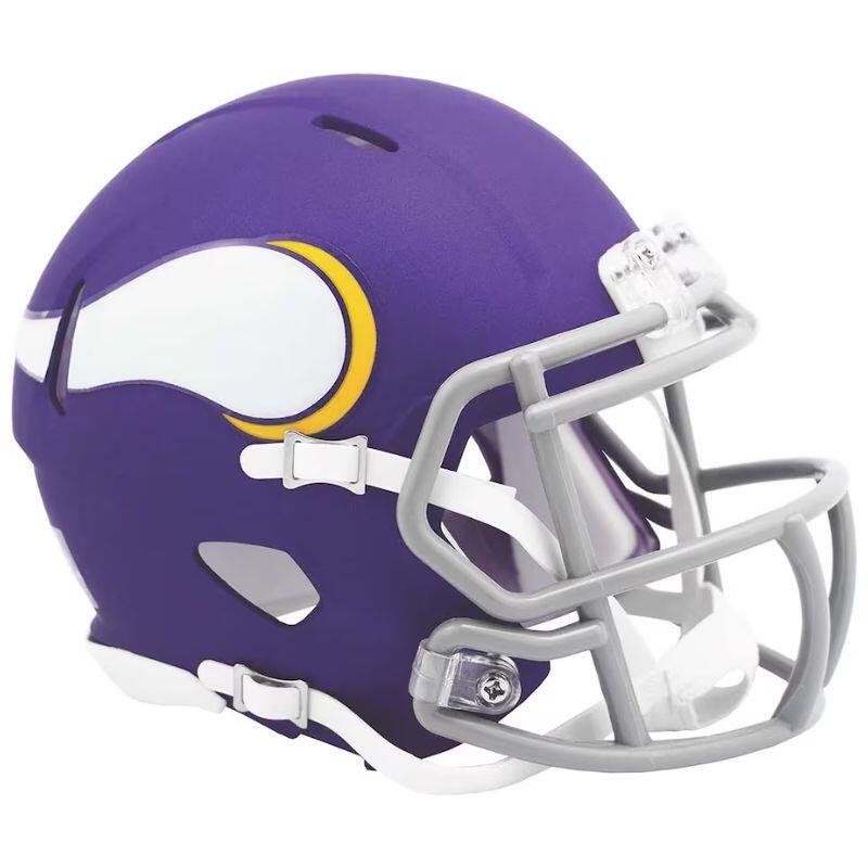Capacete riddell speed mini club vikings