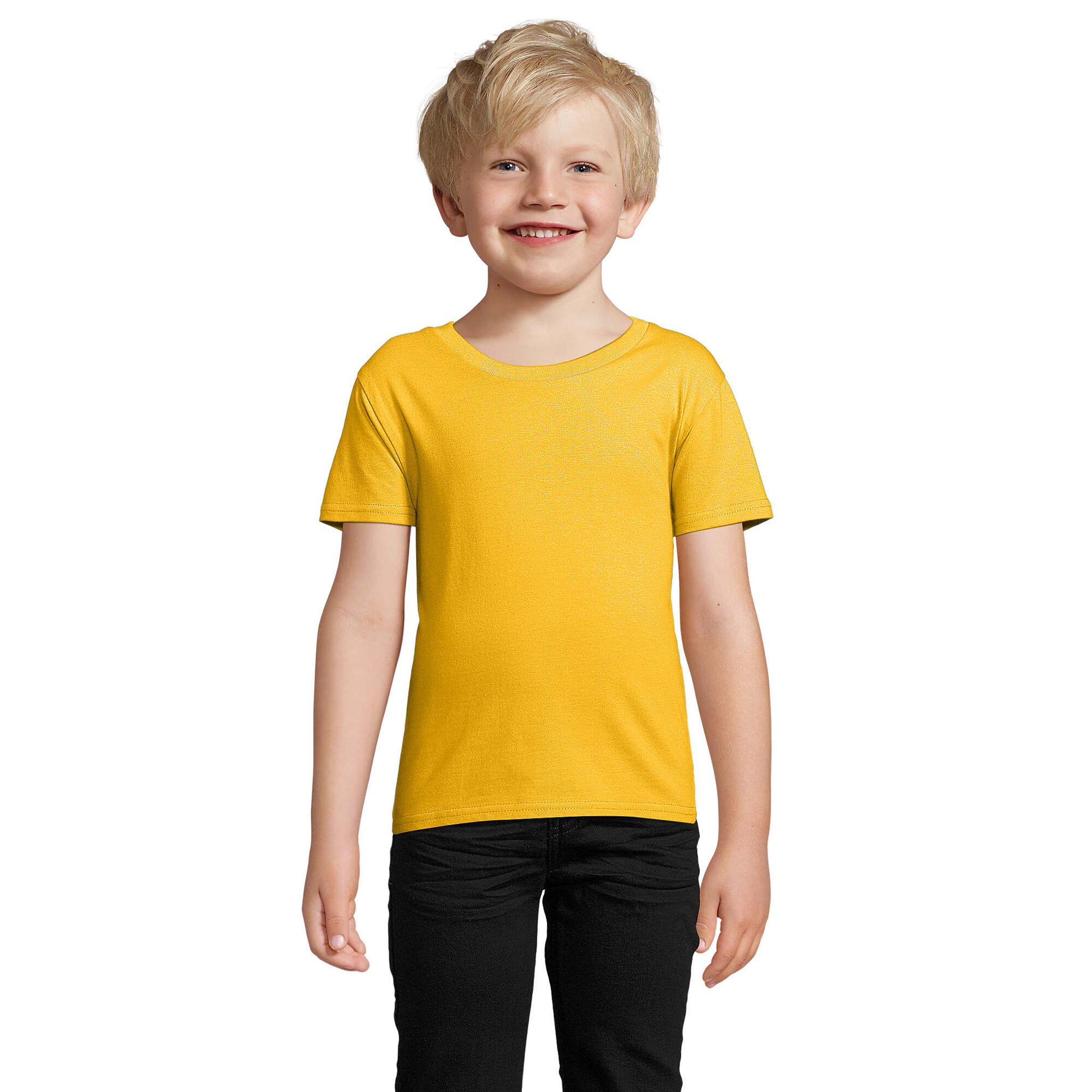 SOL'S T-Shirt Pioneer para crianças e jovens Dourado