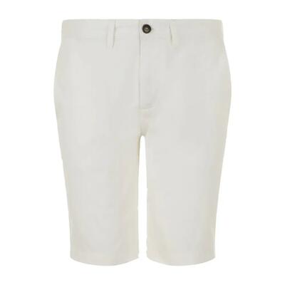 Heren jasper vrijetijdsshort (wit)