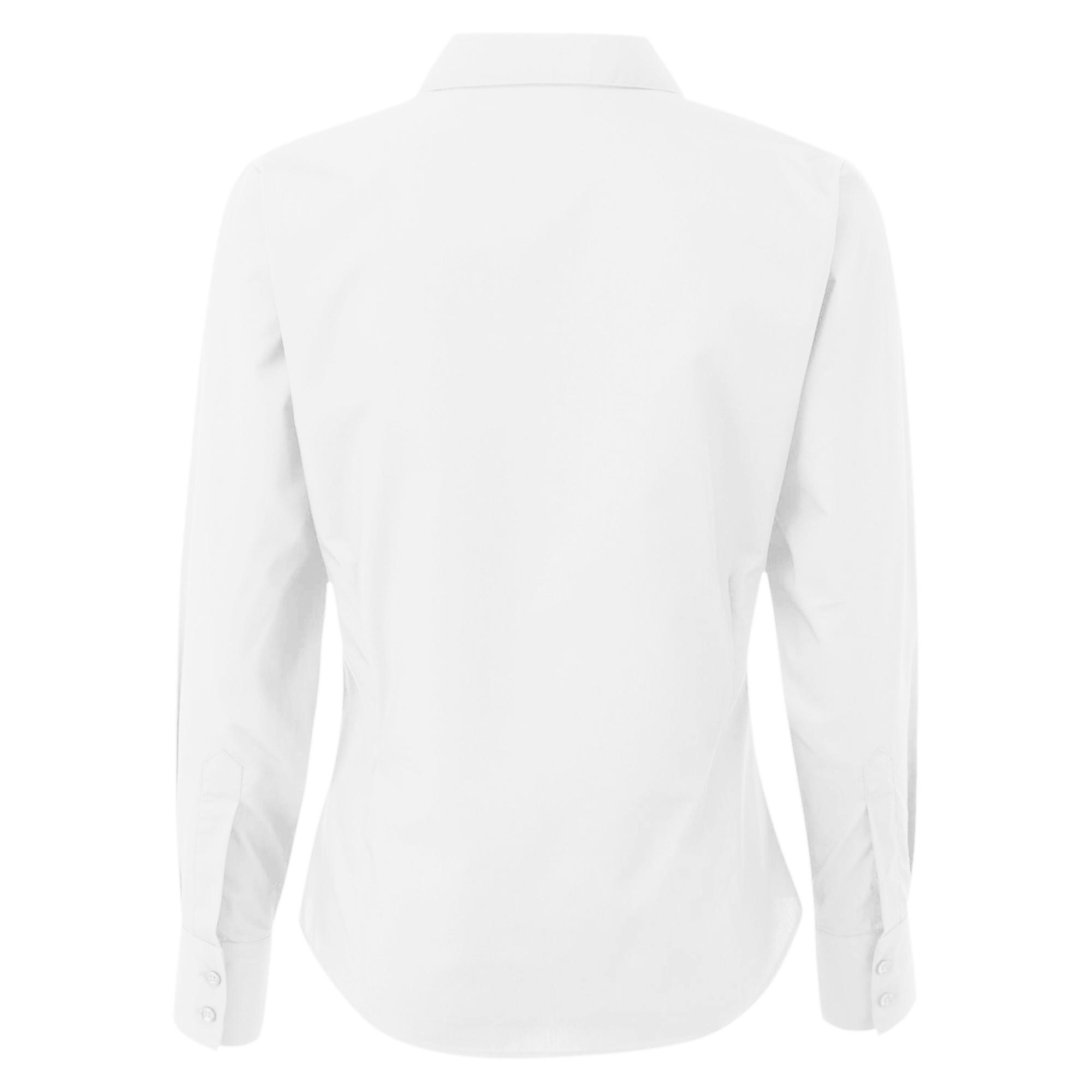 Camicetta Manica Lunga Donna Premier Bianco 2/4