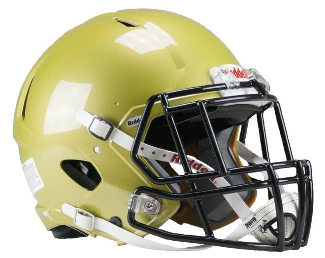 Caschi Riddell Victor-i Youth verniciati L/XL Cardinale 5/7