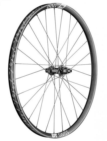 DT SWISS Laufrad (Hinterrad) XM 1700 Spline DB 27,5/30mm Alu, sw, CL, 148/12 ...