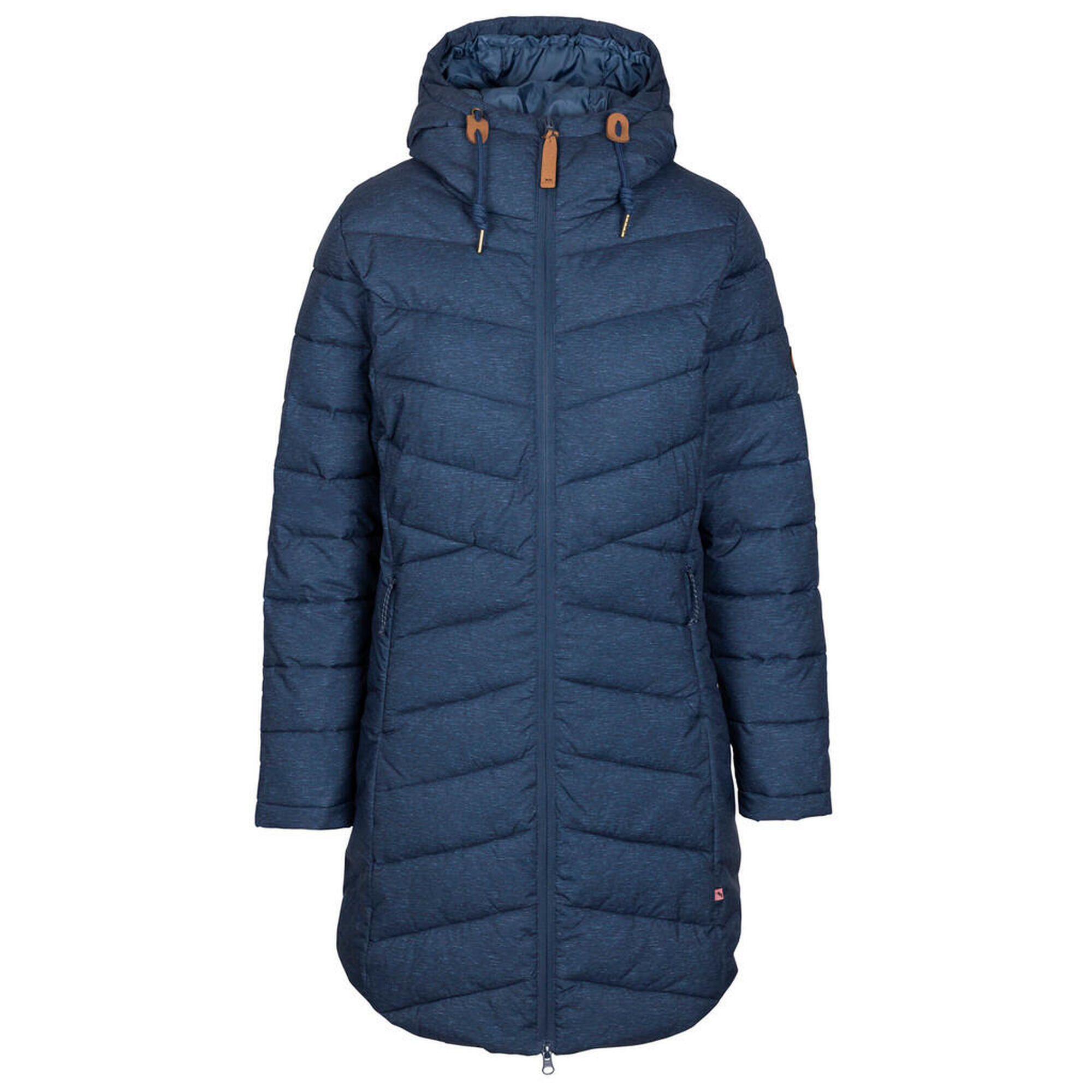 Trespass - Doudoune Long Femme Trespass Turka - Veste - Bleu - Decathlon