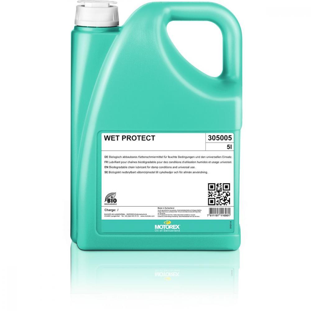 Chain lubricant for wet conditions can Motorex