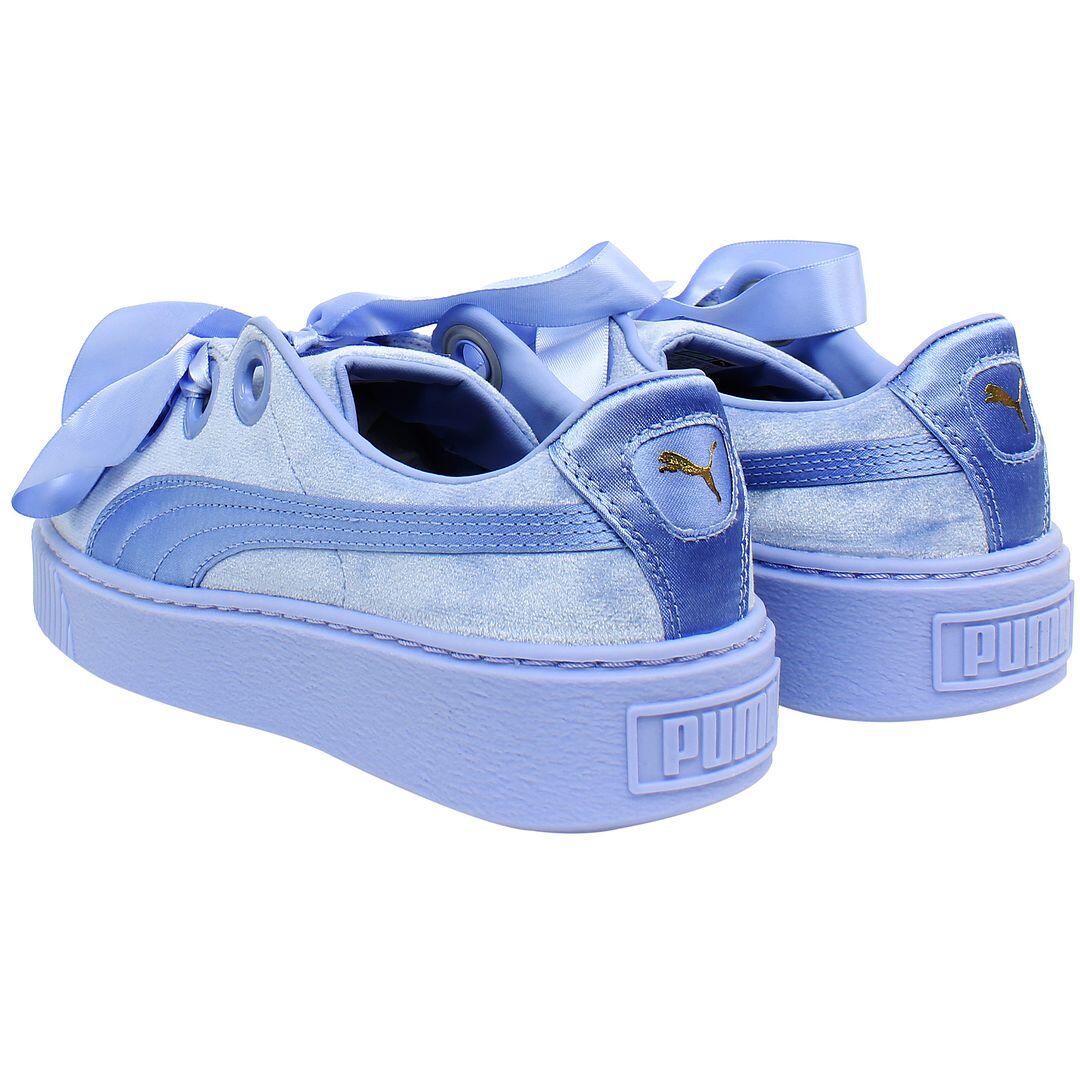 Puma Platform Kiss Womens Blue Trainers 4/5