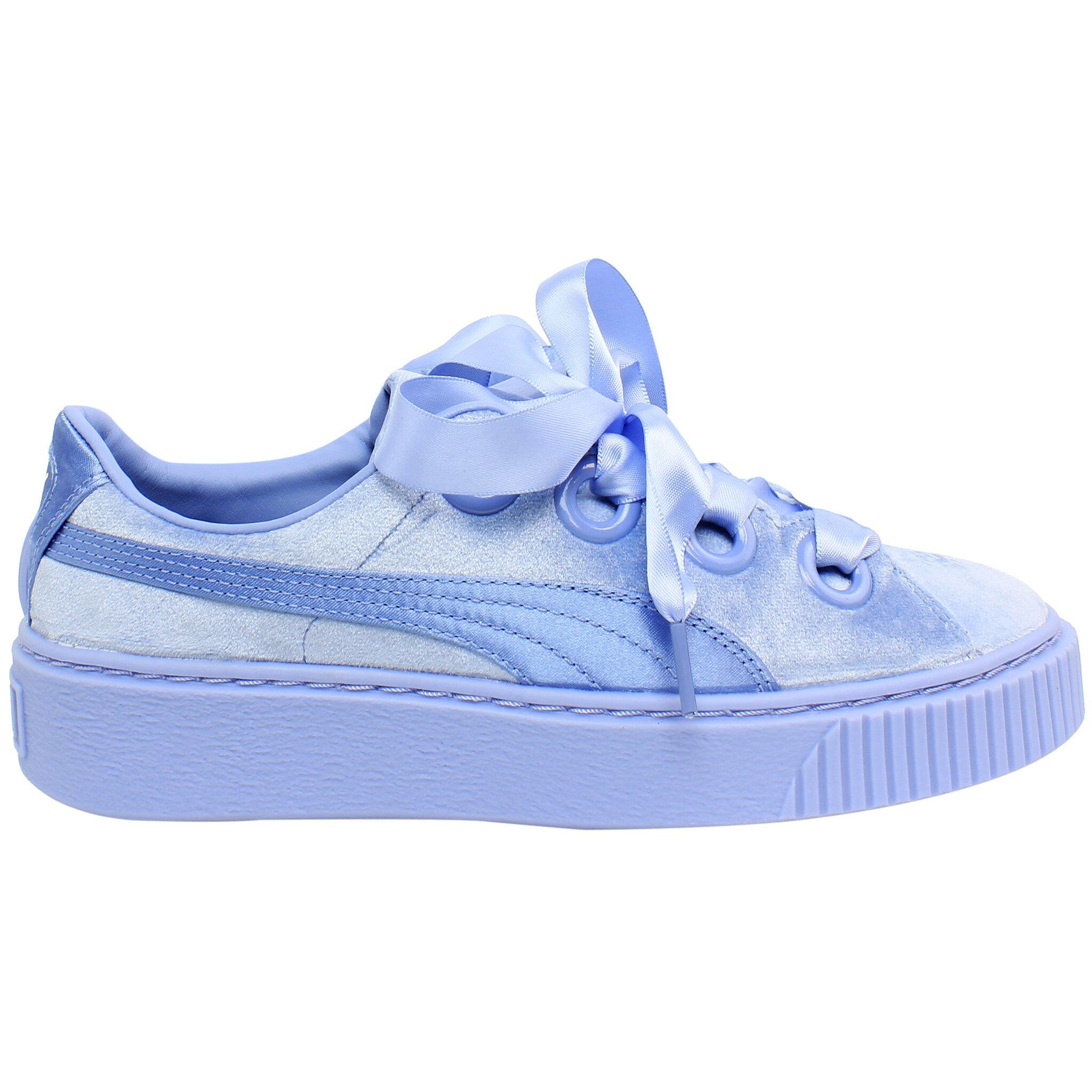 Puma Platform Kiss Womens Blue Trainers 5/5