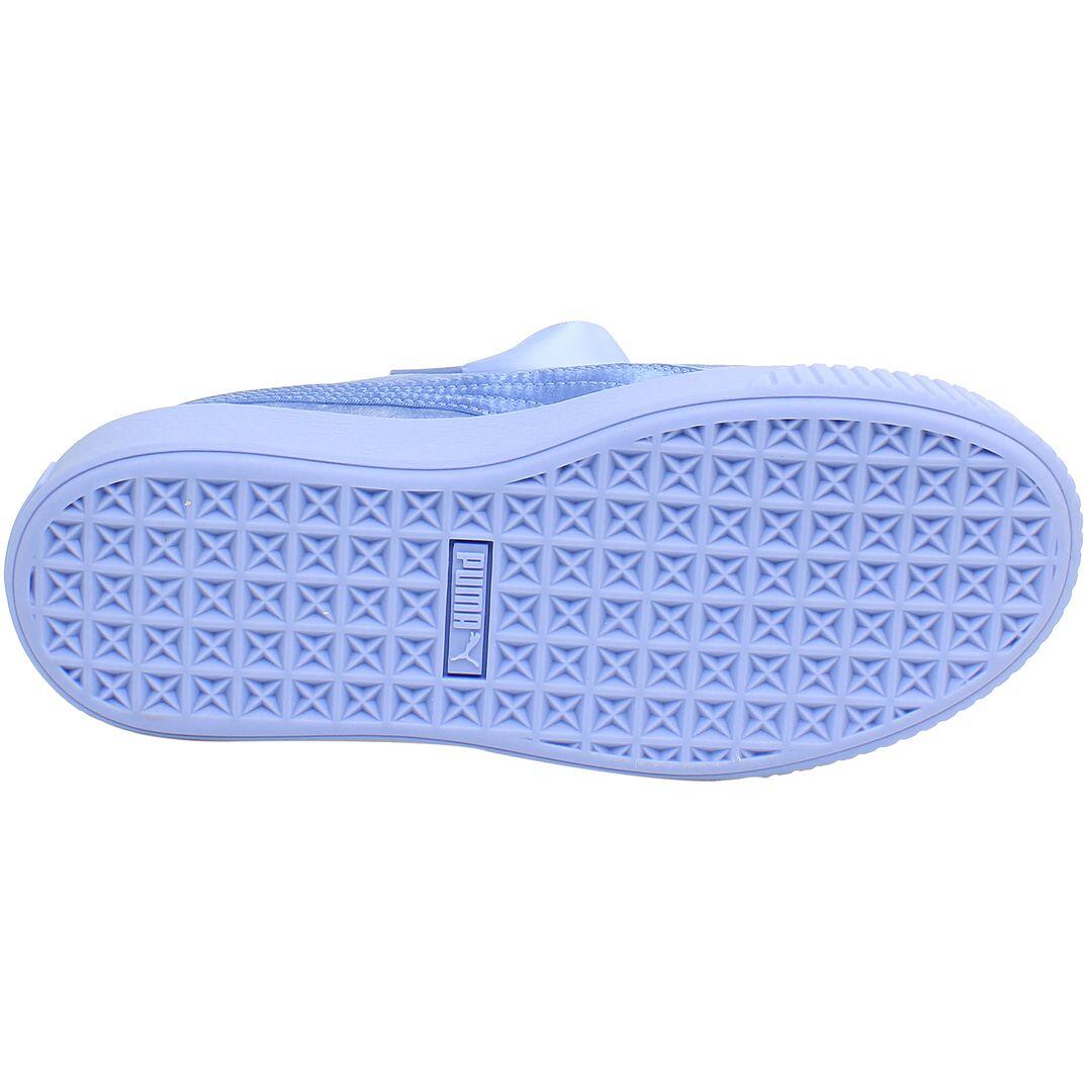 Puma Platform Kiss Womens Blue Trainers 3/5