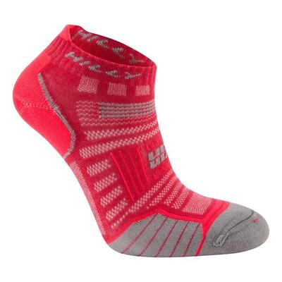Hilly twinskin socklet - paars/blauw - dubbellaags anti-blaar sokken
